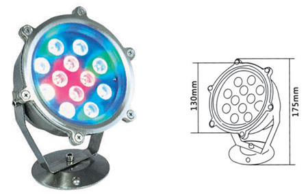 High-power LED Underwater Lamp