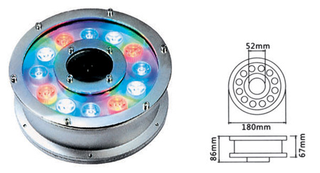 High-power LED Underwater Lamp