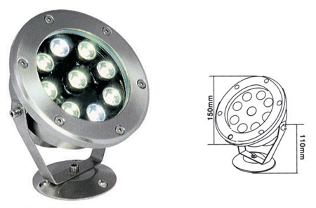 High-power LED Underwater Lamp