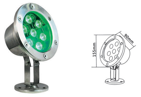 High-power LED Underwater Lamp