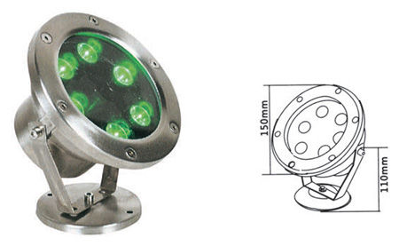 High-power LED Underwater Lamp