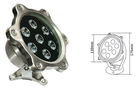 High-power LED Underwater Lamp