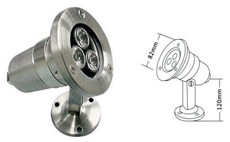 High-power LED Underwater Lamp